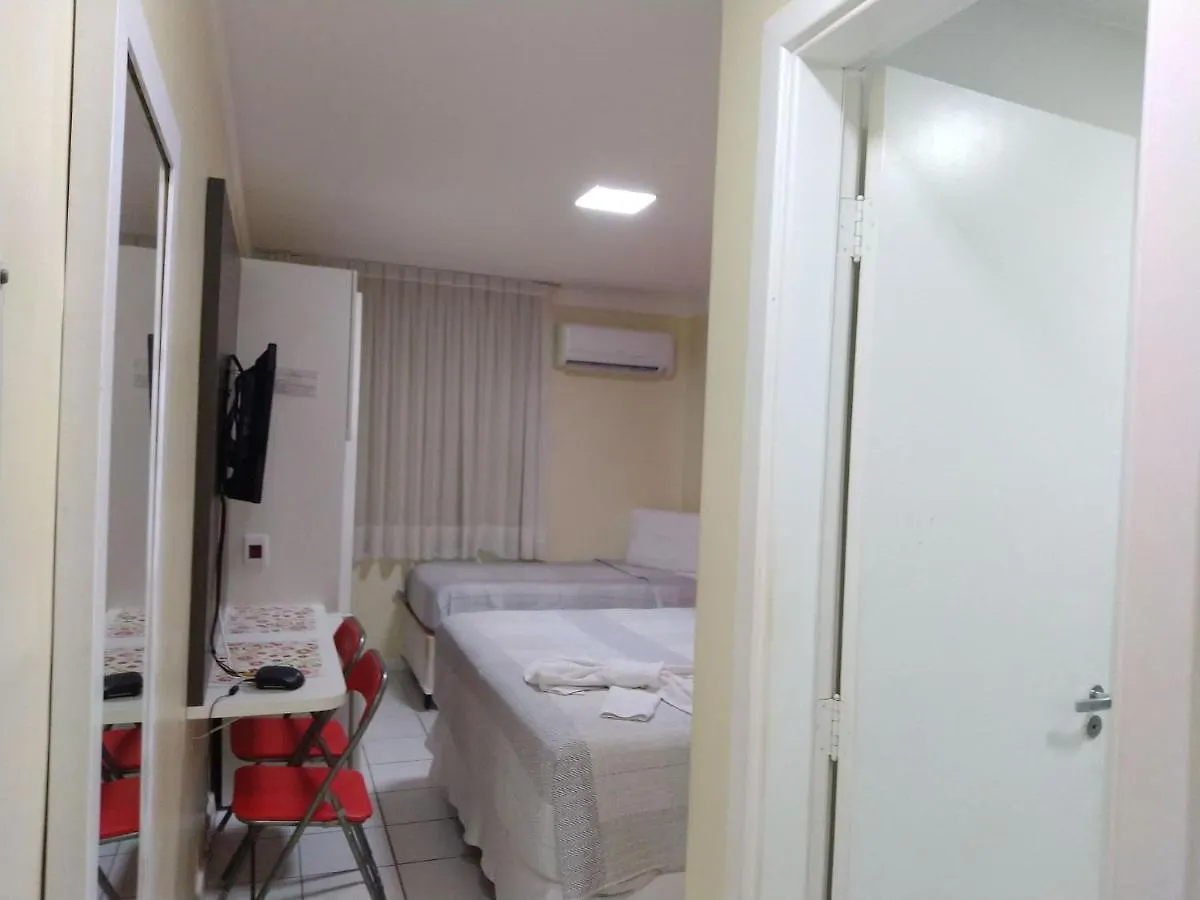 Ponta Negra Beach Beira-Mar Ap 216 Натал Апартаменты