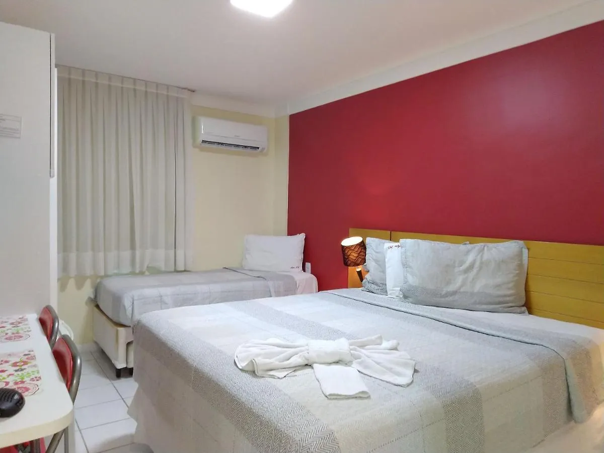 Ponta Negra Beach Beira-Mar Ap 216 Натал Бразилия