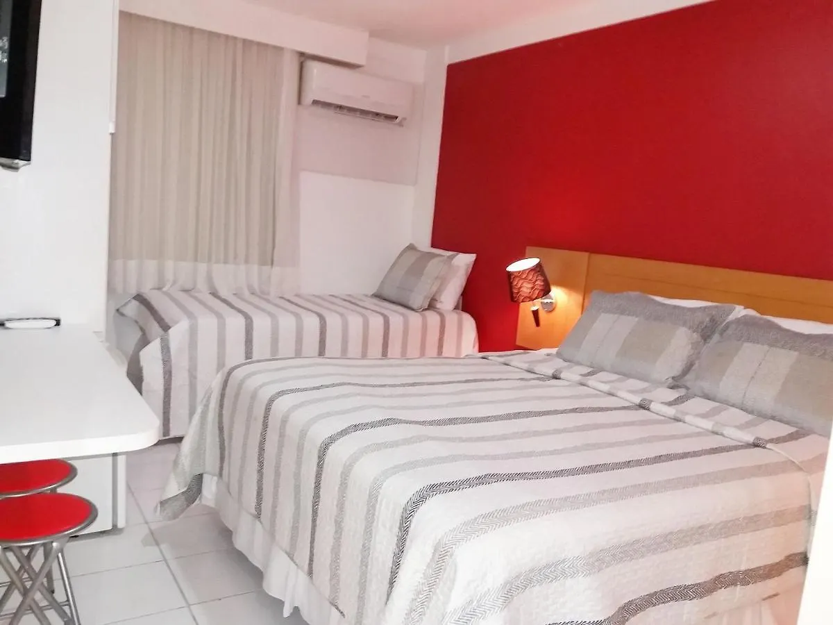 Апартаменты Ponta Negra Beach Beira-Mar Ap 216 Натал
