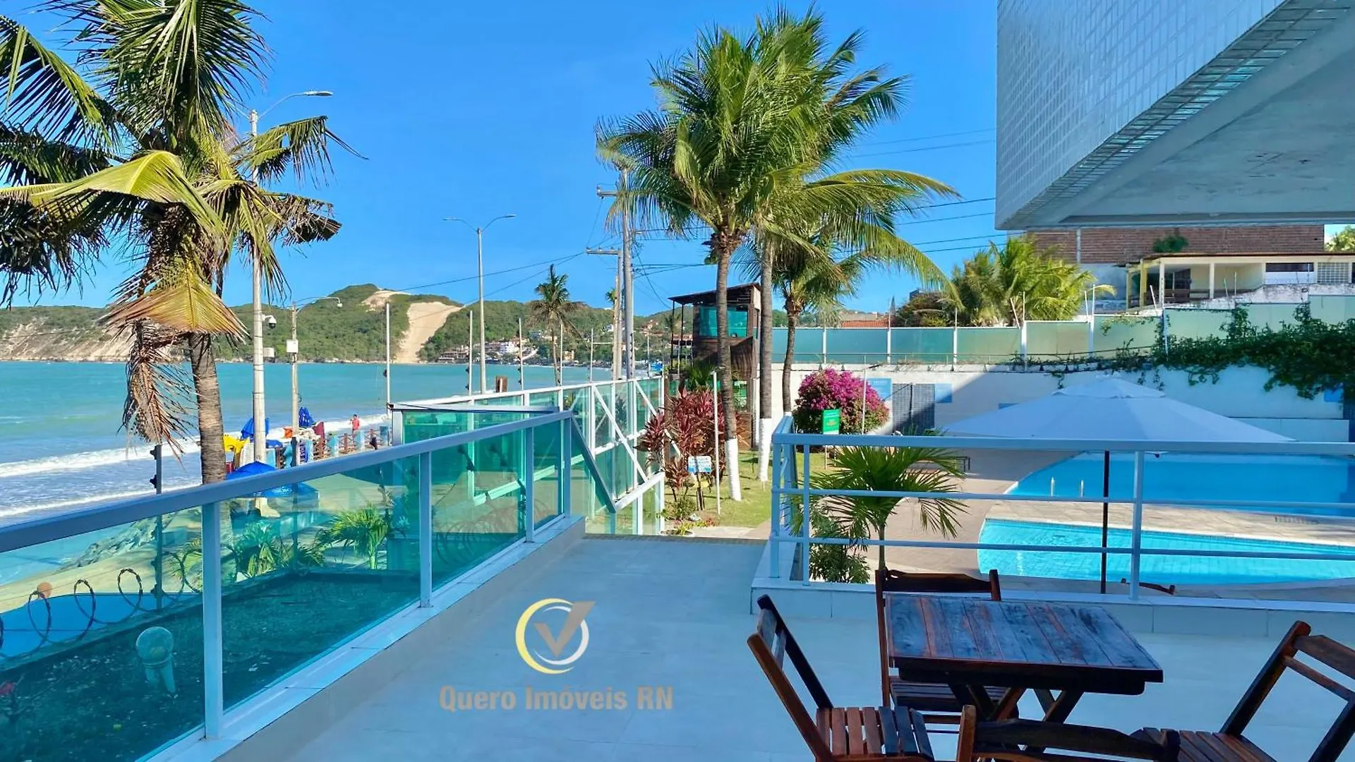 Апартаменты Ponta Negra Beach Beira-Mar Ap 216 Натал Бразилия