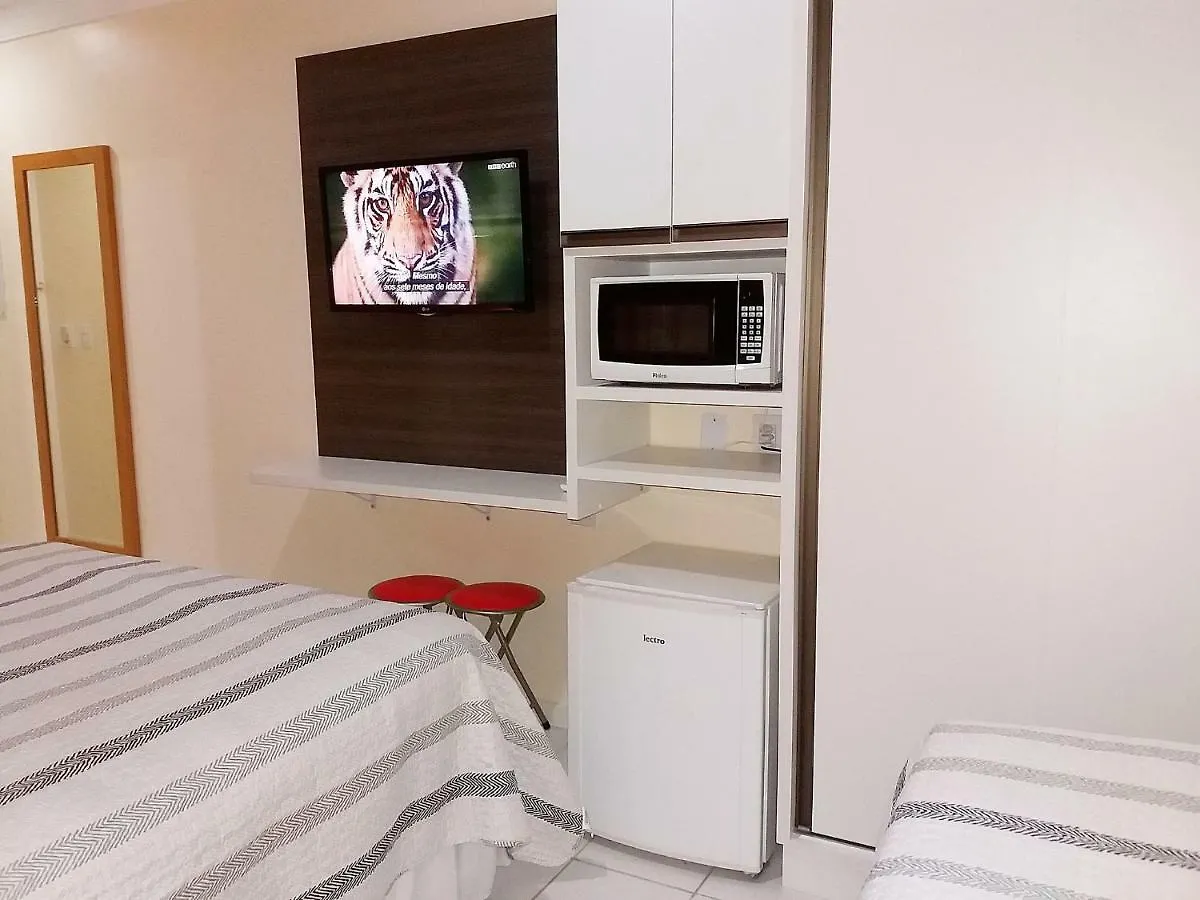Апартаменты Ponta Negra Beach Beira-Mar Ap 216 Натал Бразилия